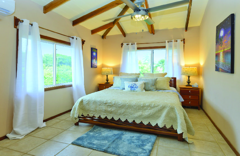 Tropical Garden View Bedroom