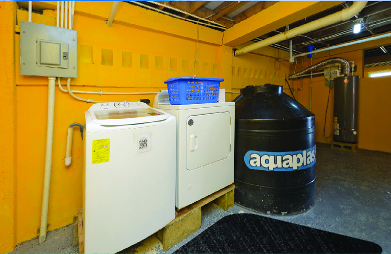 Full Laundry Room with Washer & Dryer